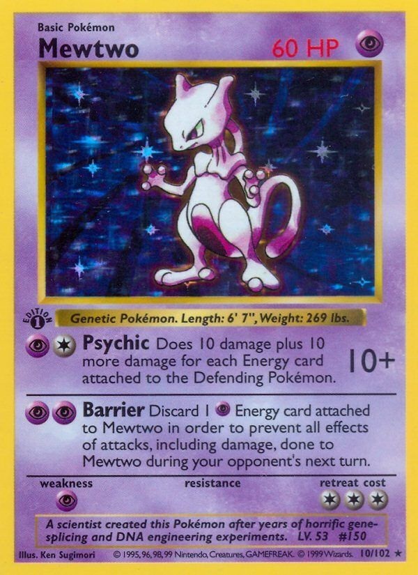 Mewtwo Base Set